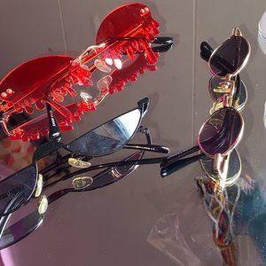 Y2K inspired Three Sunglasses Shades